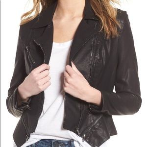 Blank NYC Faux Leather Moto Jacket